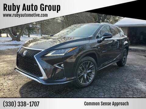 2016 Lexus RX 350 for sale at Ruby Auto Group in Hudson OH
