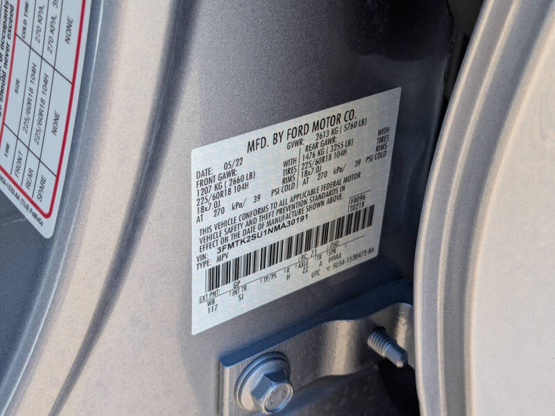 2022 Ford Mustang Mach-E California Route 1