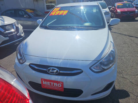 2016 Hyundai Accent for sale at Metro Auto Exchange 2 in Linden NJ