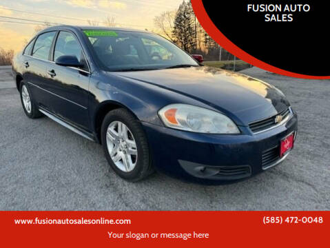 2010 Chevrolet Impala for sale at FUSION AUTO SALES in Spencerport NY