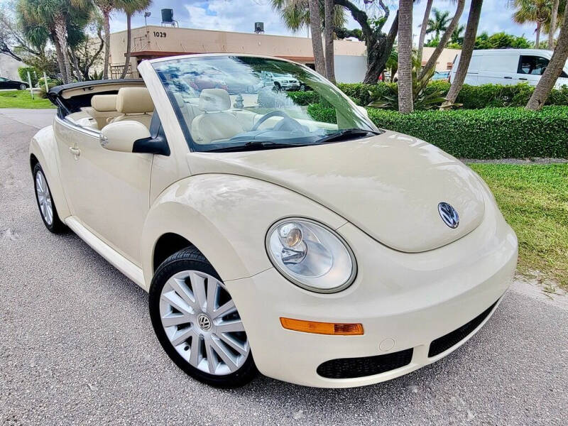 2008 Volkswagen New Beetle Convertible for sale at City Imports LLC in West Palm Beach FL