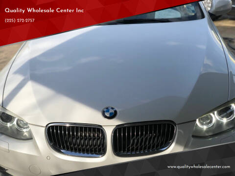 2013 BMW 3 Series for sale at Quality Wholesale Center Inc in Baton Rouge LA