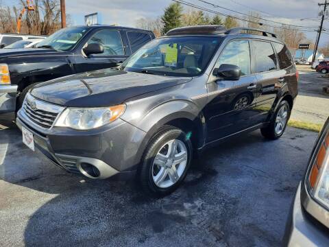 2010 Subaru Forester for sale at G AND J MOTORS in Elkin NC