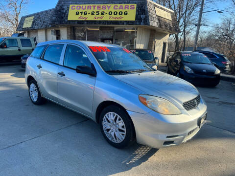 2004 Toyota Matrix for sale at Courtesy Cars in Independence MO