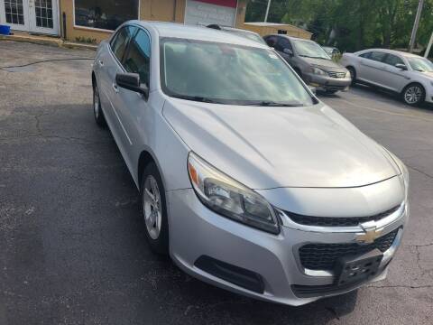 2015 Chevrolet Malibu for sale at Steerz Auto Sales in Frankfort IL