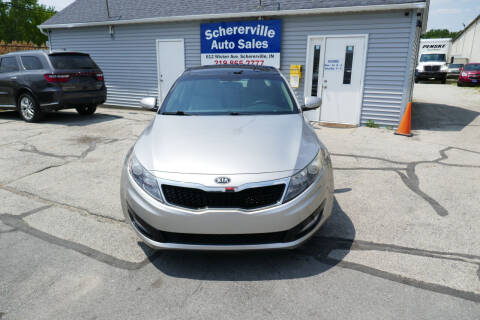 2012 Kia Optima for sale at SCHERERVILLE AUTO SALES in Schererville IN