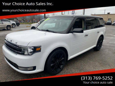 2019 Ford Flex for sale at Your Choice Auto Sales Inc. in Dearborn MI