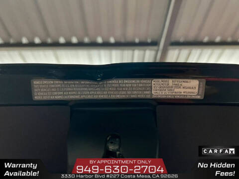 2021 Tesla Model 3 Long Range
