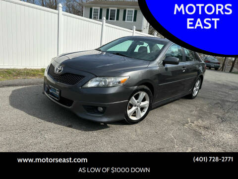 2011 Toyota Camry for sale at MOTORS EAST in Cumberland RI
