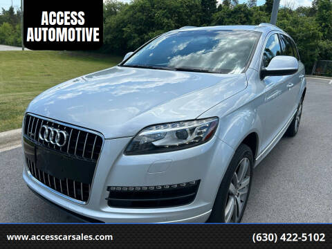 2013 Audi Q7 for sale at ACCESS AUTOMOTIVE in Bensenville IL