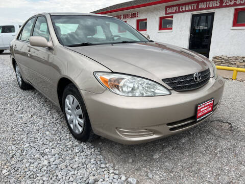 2004 Toyota Camry for sale at Sarpy County Motors in Springfield NE