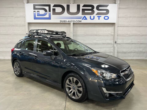 2015 Subaru Impreza for sale at DUBS AUTO LLC in Clearfield UT