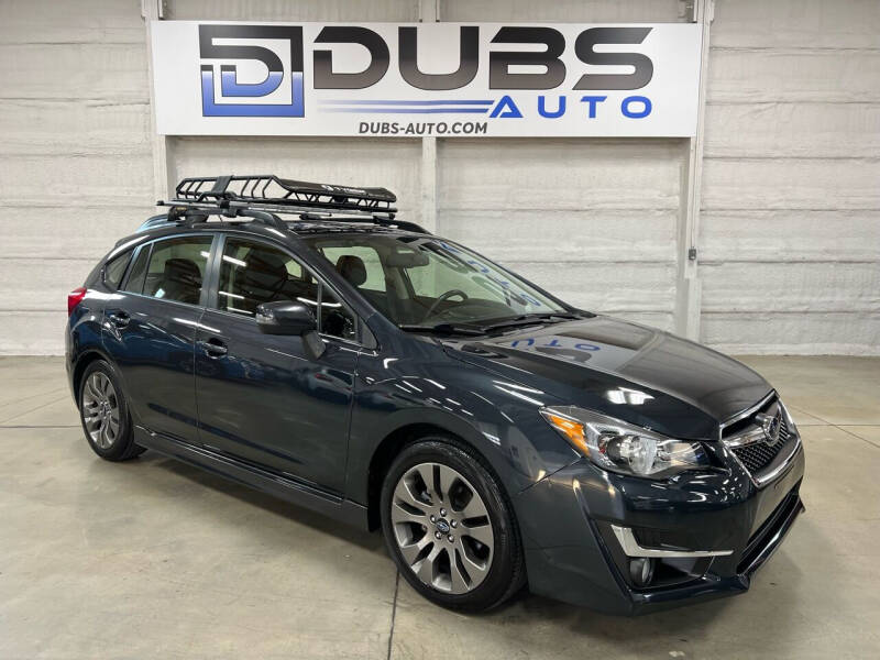 2015 Subaru Impreza for sale at DUBS AUTO LLC in Clearfield UT