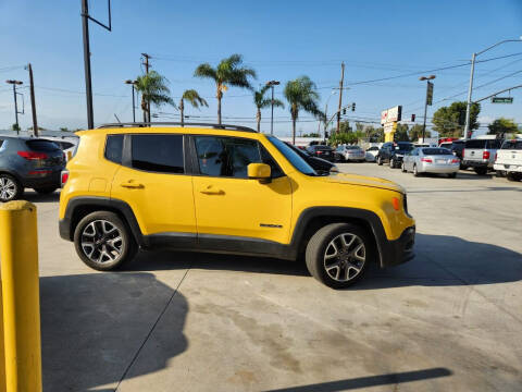 2016 Jeep Renegade for sale at E and M Auto Sales in Bloomington CA