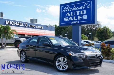 2018 Honda Accord for sale at Michael's Auto Sales Corp in Hollywood FL