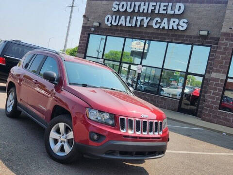 2017 Jeep Compass for sale at SOUTHFIELD QUALITY CARS in Detroit MI