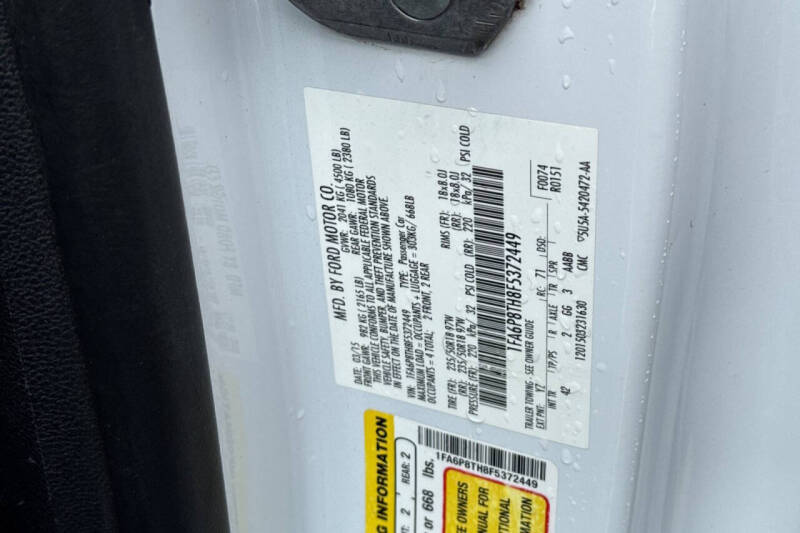 2015 Ford Mustang EcoBoost Premium