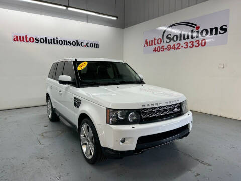 2013 Land Rover Range Rover Sport for sale at Auto Solutions in Warr Acres OK