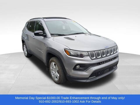 2022 Jeep Compass for sale at PHIL SMITH AUTOMOTIVE GROUP - SOUTHERN PINES GM in Southern Pines NC