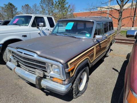 1988 Jeep Grand Wagoneer for sale at Townline Motors in Cortland NY
