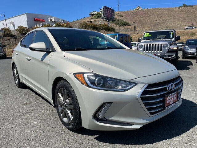 2017 Hyundai Elantra for sale at Guy Strohmeiers Auto Center in Lakeport CA