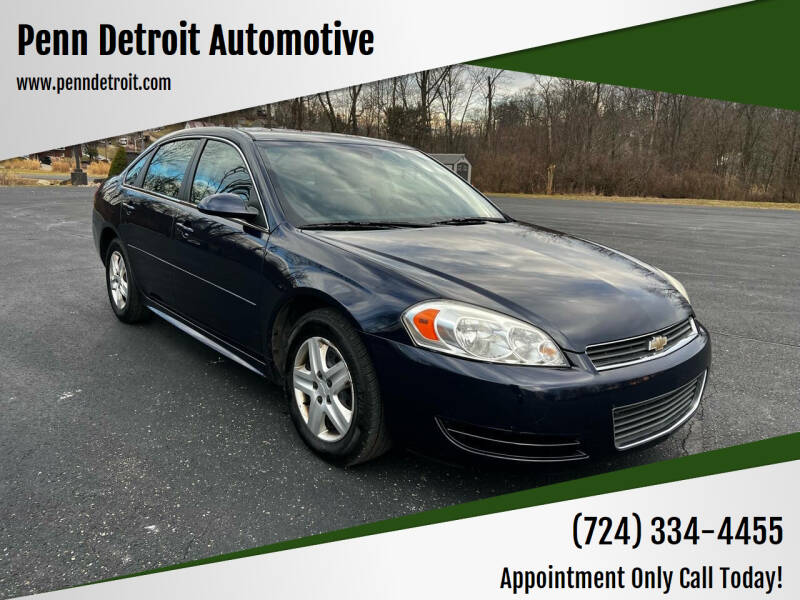 2011 Chevrolet Impala for sale at Penn Detroit Automotive in New Kensington PA