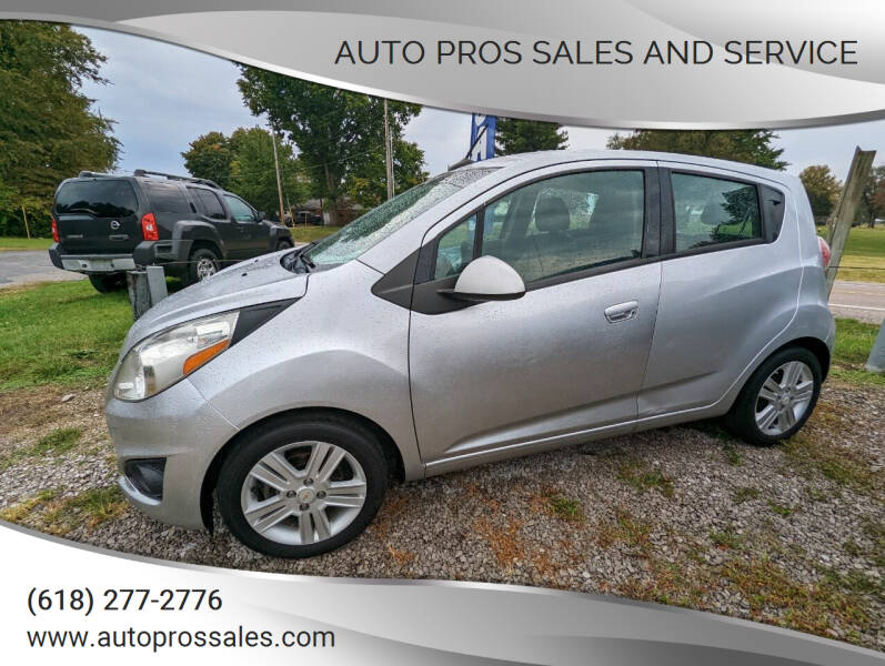 2013 Chevrolet Spark for sale at AUTO PROS SALES AND SERVICE in Belleville IL