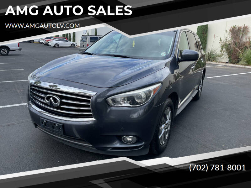 2013 Infiniti JX35 for sale at AMG AUTO SALES in Las Vegas NV
