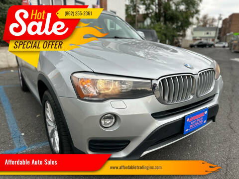 2017 BMW X3 for sale at Affordable Auto Sales in Irvington NJ