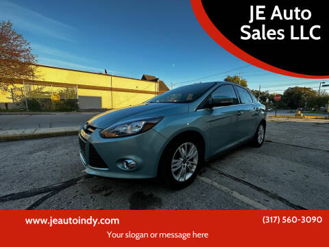 2012 Ford Focus for sale at JE Auto Sales LLC in Indianapolis IN
