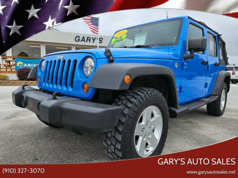 2011 Jeep Wrangler Unlimited for sale at Gary's Auto Sales in Sneads Ferry NC