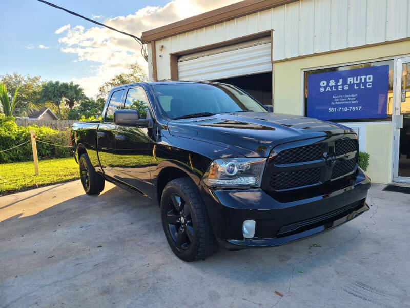 2014 RAM Ram Pickup 1500 for sale at O & J Auto Sales in Royal Palm Beach FL