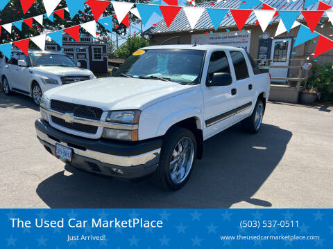 2005 Chevrolet Avalanche for sale at The Used Car MarketPlace in Newberg OR