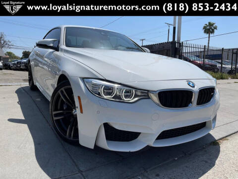 Bmw M4 For Sale In Van Nuys Ca Loyal Signature Motors Inc