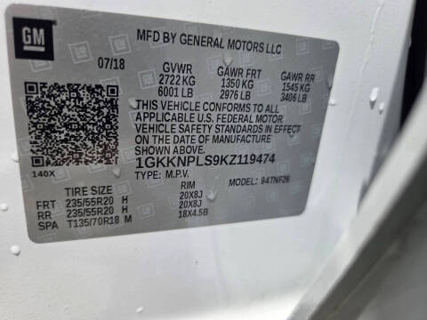 2019 GMC Acadia Denali