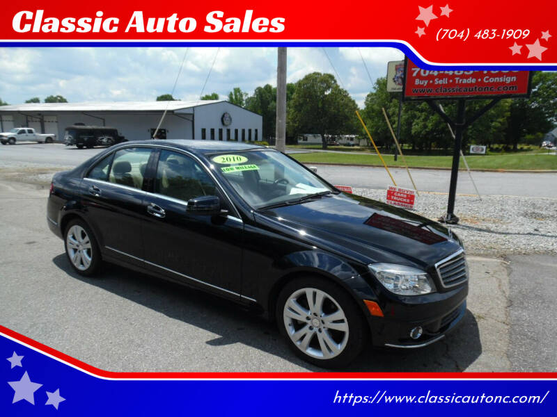 2010 Mercedes-Benz C-Class for sale at Classic Auto Sales in Maiden NC