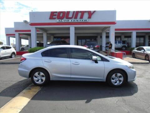 2015 Honda Civic for sale at EQUITY AUTO CENTER in Phoenix AZ