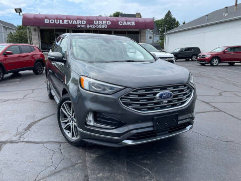 2019 Ford Edge for sale at Boulevard Used Cars in Grand Haven MI