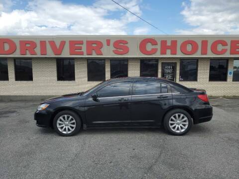 2013 Chrysler 200 for sale at Driver's Choice in Sherman TX