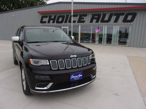 2019 Jeep Grand Cherokee for sale at Choice Auto in Carroll IA