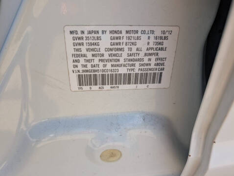 2013 Honda Fit Sport