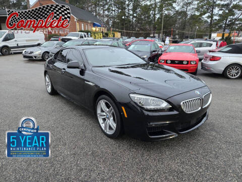 2015 BMW 6 Series for sale at Complete Auto Center , Inc in Raleigh NC