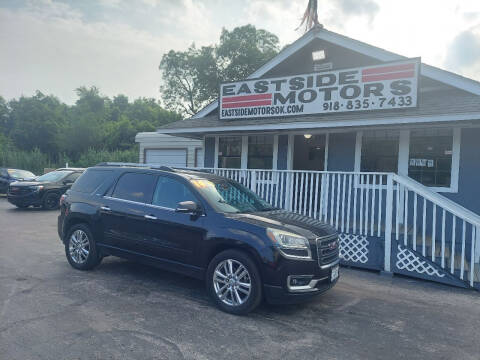 2014 GMC Acadia for sale at EASTSIDE MOTORS in Tulsa OK