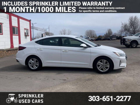2020 Hyundai Elantra for sale at Sprinkler Used Cars in Longmont CO