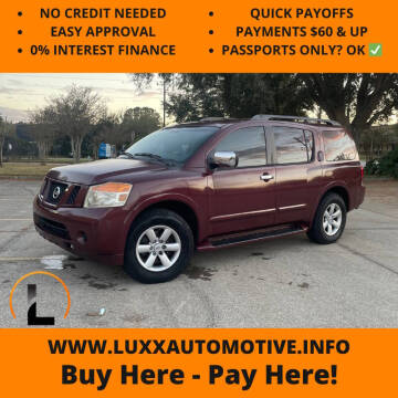 2010 Nissan Armada for sale at Luxx Automotive LLC in Casselberry FL