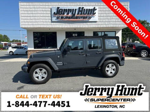 2017 Jeep Wrangler Unlimited for sale at Jerry Hunt Supercenter in Lexington NC