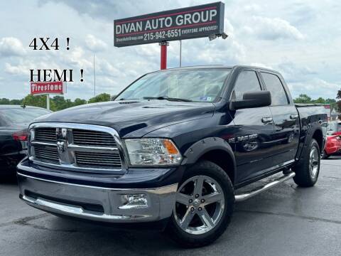 2012 RAM 1500 for sale at Divan Auto Group in Feasterville Trevose PA