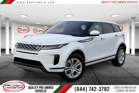 2020 Land Rover Range Rover Evoque for sale at Best Bet Auto in Livonia MI