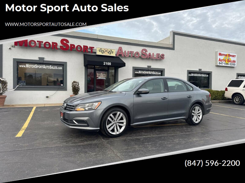 2019 Volkswagen Passat for sale at Motor Sport Auto Sales in Waukegan IL