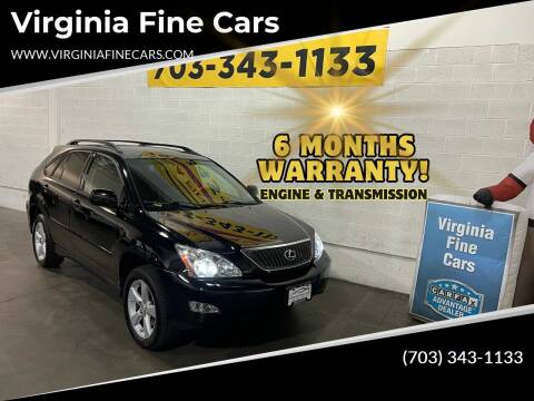 2007 Lexus RX 350 for sale at Virginia Fine Cars in Chantilly VA